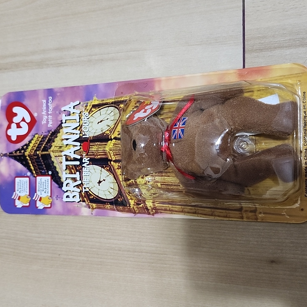 TY Britannia the Bear - Mcdonalds - Picture 1 of 4